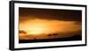 Masai Mara at sunset, Kenya, East Africa, Africa-Karen Deakin-Framed Photographic Print