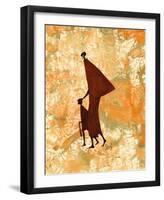 Masai Mara II-Robin Anderson-Framed Giclee Print