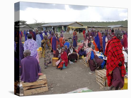 Masai Market, Arusha, Tanzania, East Africa, Africa-Groenendijk Peter-Stretched Canvas