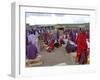 Masai Market, Arusha, Tanzania, East Africa, Africa-Groenendijk Peter-Framed Photographic Print