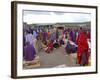 Masai Market, Arusha, Tanzania, East Africa, Africa-Groenendijk Peter-Framed Photographic Print