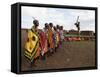 Masai, Masai Mara, Kenya, East Africa, Africa-Sergio Pitamitz-Framed Stretched Canvas