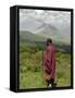 Masai, Ngorongoro Conservation Area, UNESCO World Heritage Site, Tanzania, East Africa, Africa-Groenendijk Peter-Framed Stretched Canvas