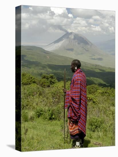 Masai, Ngorongoro Conservation Area, UNESCO World Heritage Site, Tanzania, East Africa, Africa-Groenendijk Peter-Stretched Canvas