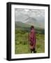 Masai, Ngorongoro Conservation Area, UNESCO World Heritage Site, Tanzania, East Africa, Africa-Groenendijk Peter-Framed Photographic Print