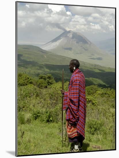 Masai, Ngorongoro Conservation Area, UNESCO World Heritage Site, Tanzania, East Africa, Africa-Groenendijk Peter-Mounted Photographic Print