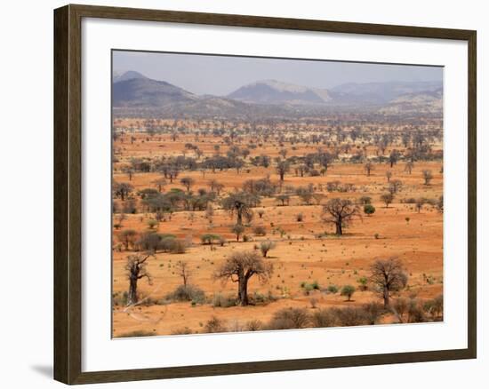 Masai Steppe, Near Arusha, Tanzania, East Africa, Africa-null-Framed Photographic Print