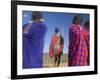 Masai Tribe, Masai Mara National Park, Kenya-Peter Adams-Framed Photographic Print