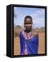 Masai Woman, Kenya, East Africa, Africa-Philip Craven-Framed Stretched Canvas