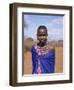 Masai Woman, Kenya, East Africa, Africa-Philip Craven-Framed Premium Photographic Print