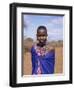Masai Woman, Kenya, East Africa, Africa-Philip Craven-Framed Premium Photographic Print