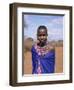 Masai Woman, Kenya, East Africa, Africa-Philip Craven-Framed Photographic Print