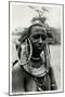 Masai Woman with Ear Hoops-null-Mounted Art Print