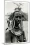 Masai Woman with Ear Hoops-null-Mounted Art Print