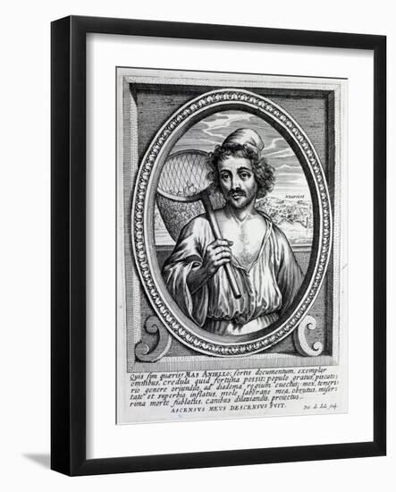 Masaniello, Engraved by Petrus De Iode-Dutch School-Framed Giclee Print