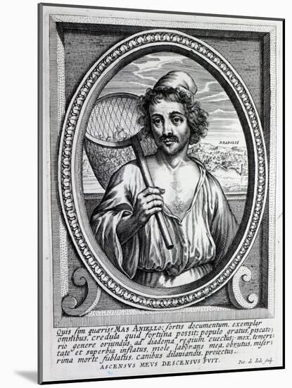 Masaniello, Engraved by Petrus De Iode-Dutch School-Mounted Giclee Print