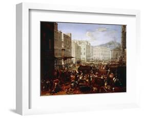 Masaniello Revolt, July 7, 1647-Michelangelo Cerquozzi-Framed Giclee Print
