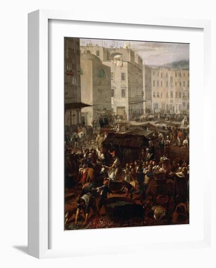 Masaniello Revolt, July 7, 1647-Michelangelo Cerquozzi-Framed Giclee Print