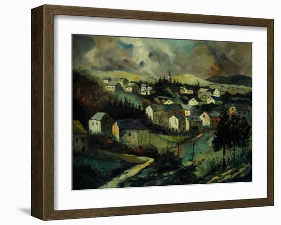 Masbourg Village-Pol Ledent-Framed Art Print