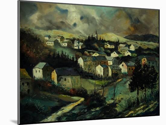 Masbourg Village-Pol Ledent-Mounted Art Print