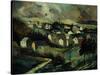 Masbourg Village-Pol Ledent-Stretched Canvas