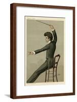 Mascagni Conducts-null-Framed Art Print