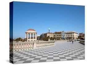 Mascagni Terrace (Terrazza Mascagni), Livorno, Tuscany, Italy, Europe-Adina Tovy-Stretched Canvas