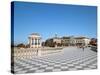 Mascagni Terrace (Terrazza Mascagni), Livorno, Tuscany, Italy, Europe-Adina Tovy-Stretched Canvas