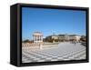 Mascagni Terrace (Terrazza Mascagni), Livorno, Tuscany, Italy, Europe-Adina Tovy-Framed Stretched Canvas