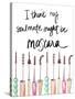 Mascara Soulmate-Gina Ritter-Stretched Canvas