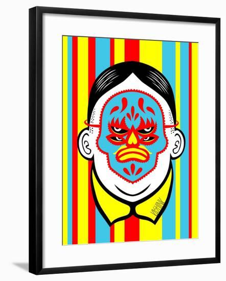 Mascarade-KASHINK-Framed Art Print