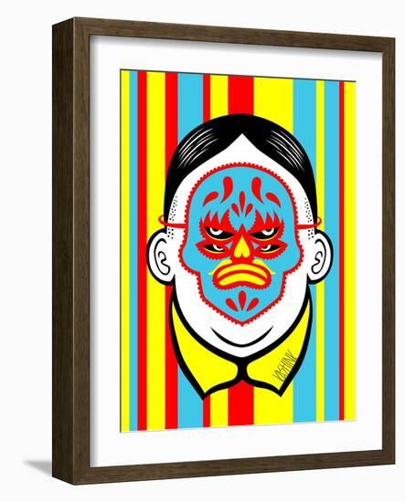 Mascarade-KASHINK-Framed Art Print