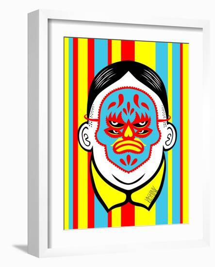 Mascarade-KASHINK-Framed Art Print