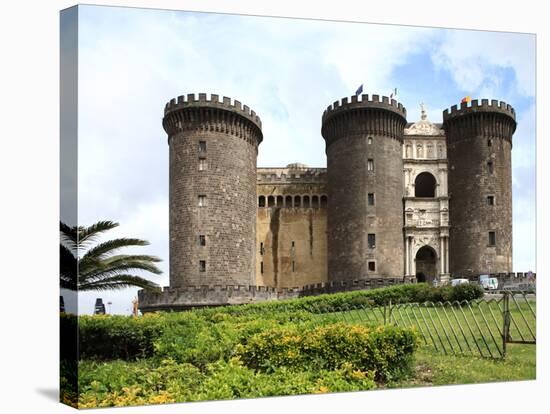 Maschio Angioino Castle (Castel Nuovo), Naples, Campania, Italy, Europe-Vincenzo Lombardo-Stretched Canvas