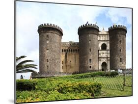 Maschio Angioino Castle (Castel Nuovo), Naples, Campania, Italy, Europe-Vincenzo Lombardo-Mounted Photographic Print