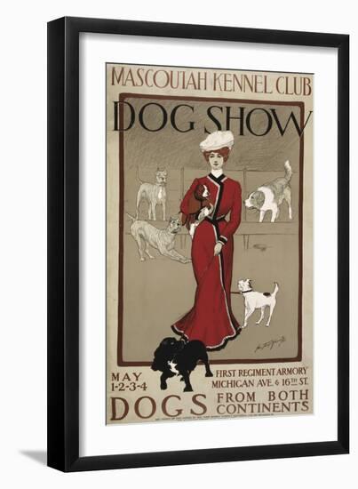 Mascoutah Kennel Club-null-Framed Giclee Print