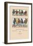 Masculine French Fashions of the Sixteenth Century-Racinet-Framed Art Print