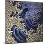 Masculine Wave (detail)-Katsushika Hokusai-Mounted Art Print