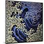 Masculine Wave (detail)-Katsushika Hokusai-Mounted Art Print