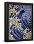 Masculine Wave Hokusai Art Print Poster-null-Framed Poster