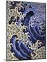 Masculine Wave Hokusai Art Print Poster-null-Mounted Poster