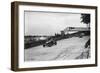 Maserati and Alfa Romeo racing at Brooklands, 1938 or 1939-Bill Brunell-Framed Photographic Print