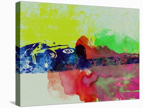 Maserati on the Race Track 2-NaxArt-Stretched Canvas