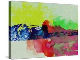 Maserati on the Race Track 2-NaxArt-Stretched Canvas