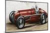 Maserati Racing Car-null-Mounted Photographic Print