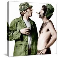 MASH, (aka M*A*S*H), from left: Donald Sutherland, Elliot Gould, 1970.-null-Stretched Canvas