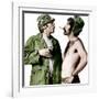 MASH, (aka M*A*S*H), from left: Donald Sutherland, Elliot Gould, 1970.-null-Framed Photo