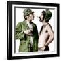 MASH, (aka M*A*S*H), from left: Donald Sutherland, Elliot Gould, 1970.-null-Framed Photo