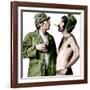 MASH, (aka M*A*S*H), from left: Donald Sutherland, Elliot Gould, 1970.-null-Framed Photo