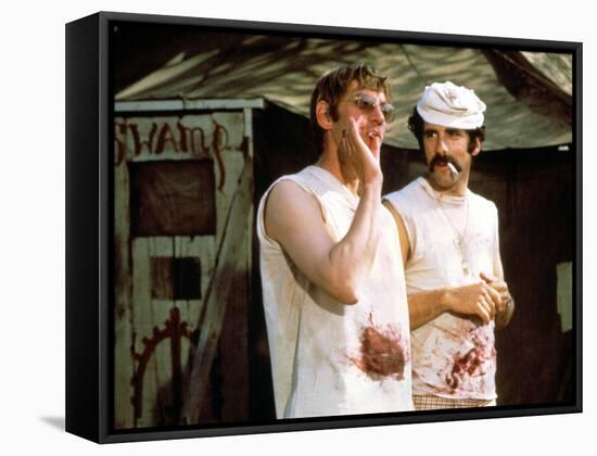 Mash, Donald Sutherland, Elliott Gould, 1970-null-Framed Stretched Canvas